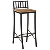 vidaXL Barst&uuml;hle 2 Stk. Raues Massivholz Mango