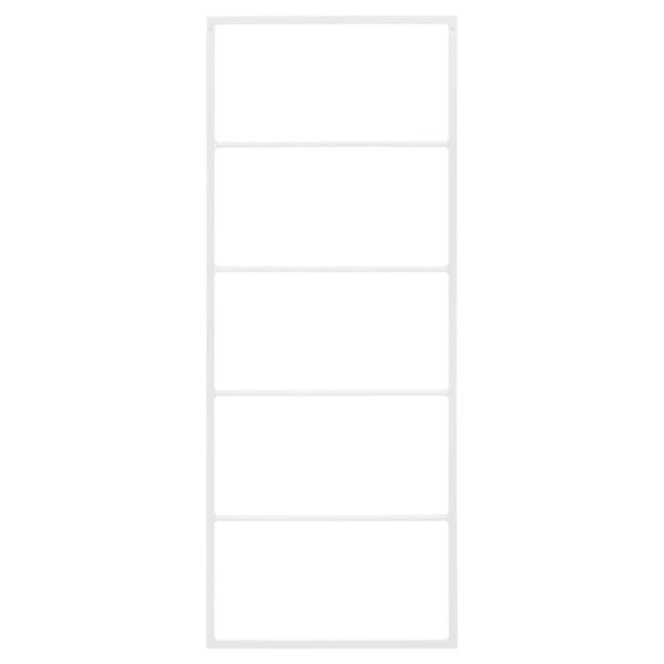 vidaXL Handtuchhalter Weiß 45 x 10 x 115 cm Stahl