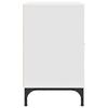 vidaXL mit Schubladen 2 pcs Wei&szlig; 49 x 36 x 61 cm Holzwerkstoff