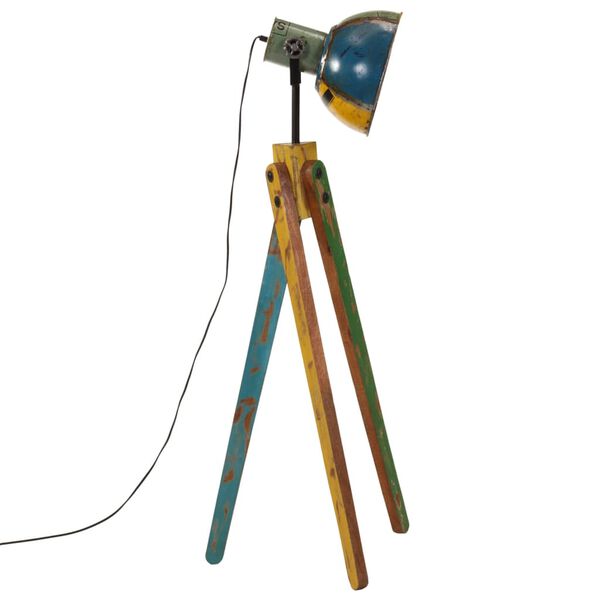 vidaXL Stehleuchte 25 W Mehrfarbig 45x45x120 cm E27