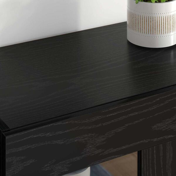 vidaXL Wandschr&auml;nke 2 pcs Schwarz Eichen-Optik 69,5 x 34 x 90 cm