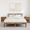vidaXL Nachttisch 2 pcs Altholz 40 x 35 x 50 cm Holzwerkstoff