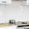 vidaXL K&uuml;chenr&uuml;ckwand Transparent 80 x 60 cm Geh&auml;rtetes Glas