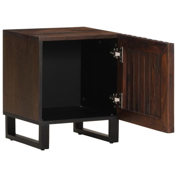 vidaXL Nachttisch 40x34x46 cm Massivholz Mango