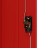 vidaXL Aktenschrank Anthrazit und Rot 90x40x105 cm Stahl