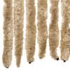 vidaXL Fliegenvorhang Beige 100x200 cm Chenille