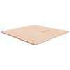 vidaXL Tischplatte Quadratisch 90x90x1,5 cm Eichenholz Unbehandelt
