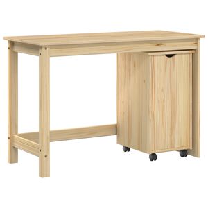 vidaXL Schreibtischschrank-Set MOSS 2 stk. Braun 112 x 50 x 75 cm