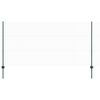 vidaXL Sechseckzaun mit Pfosten 100 x 1,2 m PVC-beschichteter Stahl
