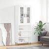 vidaXL Highboard Wei&szlig; 69,5x34x180 cm Holzwerkstoff