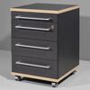 Germania Rollschrank Duo 42&times;45&times;60 cm Anthrazit