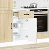 vidaXL K&uuml;chen-Unterschrank Lucca Sonoma-Eiche Holzwerkstoff