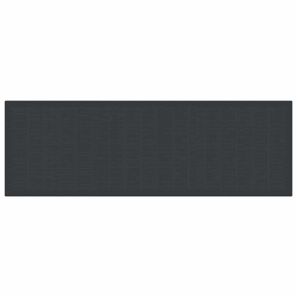 vidaXL Garten Essgruppe 11 pcs Anthrazit und Hellgrau