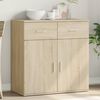 vidaXL Sideboard Sonoma-Eiche 79x38x80 cm Holzwerkstoff