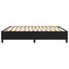vidaXL Boxspringbettgestell Schwarz 160x200 cm Stoff