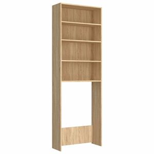 vidaXL Waschmaschinenschrank Sonoma-Eiche 64x24x190 cm