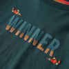 Kinder-Langarmshirt Dunkelgr&uuml;n 116