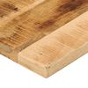 vidaXL Tischplatte 160x30x2,5 cm Rechteckig Raues Massivholz Mango