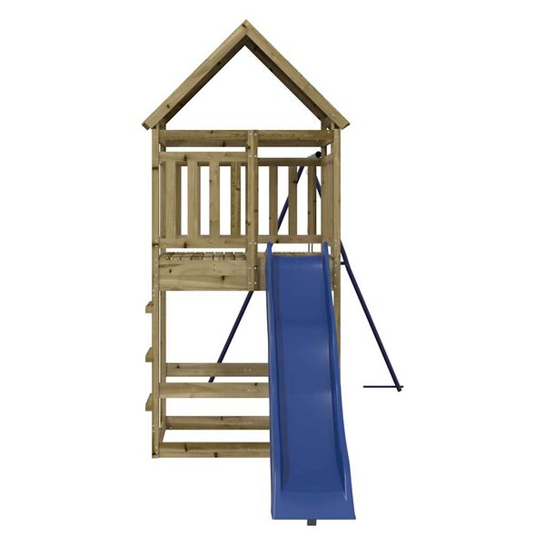 vidaXL Spielturm Impr&auml;gniertes Kiefernholz