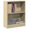 vidaXL B&uuml;cherregal Sonoma-Eiche 60x24x76 cm Holzwerkstoff