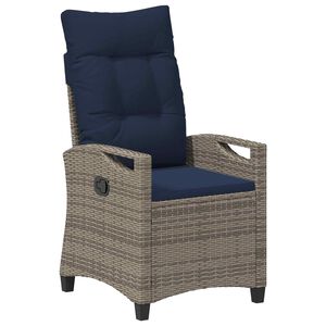 vidaXL Verstellbarer Gartenstuhl 56 x 60 x 112 cm Stahl
