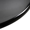 vidaXL Bartisch Schwarz &Oslash;60 cm ABS