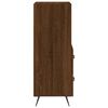 vidaXL Sideboard Braun Eichen-Optik 34,5x34x90 cm Holzwerkstoff