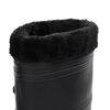 vidaXL Gummistiefel mit Herausnehmbarem Innenfutter Schwarz Gr. 43 PVC