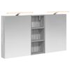 vidaXL Badezimmerschrank-Set 3 stk. 130 x 14,5 x 70 cm Holzwerkstoff