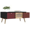 vidaXL Couchtisch mit Schubladen 80x40x35,5 cm Holzwerkstoff