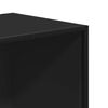 vidaXL B&uuml;cherregal Schwarz 80,5x35x170,5 cm Holzwerkstoff