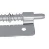 vidaXL Riegel 12 pcs Silber 46 x 17 x 1,2 mm Stahl