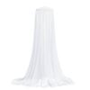 vidaXL Moskitonetz f&uuml;r Bett 220 Mesh Wei&szlig; 56x56x220 cm