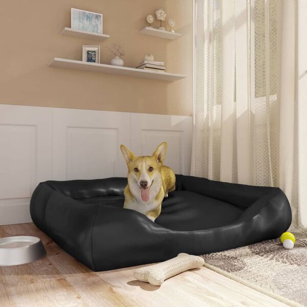 vidaXL Hundebett Dunkelblau 120x100x27 cm Kunstleder