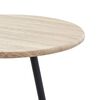 vidaXL 3-tlg. Bar-Set Kunstleder Braun