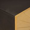 vidaXL Badezimmerschrank-Set 5 pcs Schwarz und Gold Massivholz Mango