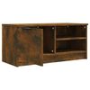vidaXL TV-Schrank Räuchereiche 80x35x36,5 cm Holzwerkstoff
