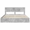 vidaXL Aufbewahrungsbett Beton Grau 180 x 200 cm Holzwerkstoff