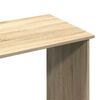 vidaXL Schreibtisch Sonoma-Eiche 102x50x75 cm Holzwerkstoff