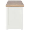 vidaXL TV-Schrank Wei&szlig; 120x30x40 cm Holz