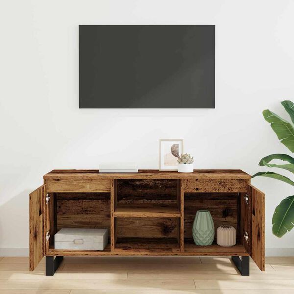 vidaXL TV-Schr&auml;nk Altholz 104 x 35 x 50 cm Holzwerkstoff