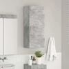 vidaXL Badezimmer-Wandschrank TULUM Beton Grau 37 x 24,5 x 86 cm