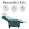 vidaXL Relaxsessel Elektrisch Dunkelgr&uuml;n Stoff