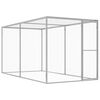 vidaXL Katzenk&auml;fig 3x1,5x1,5 m Verzinkter Stahl