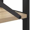 vidaXL B&uuml;cherregal Sonoma-Eiche 80 x 30 x 85 cm Holzwerkstoff