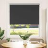 vidaXL Verdunkelungsrollo Schwarz 110x130 cm Stoffbreite 105,7 cm