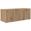 vidaXL TV-Schrankset Wandmontiert 4 pcs Artisan-Eiche Holzwerkstoff