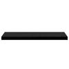 vidaXL Schweberegal Schwarz 80x23,5x3,8 cm MDF
