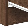 vidaXL Nachttische 2 Stk. Braun Eichen-Optik 38x35x56 cm Holzwerkstoff