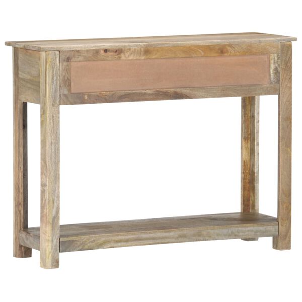 vidaXL Konsolentisch 100x30x76 cm Massivholz Mango
